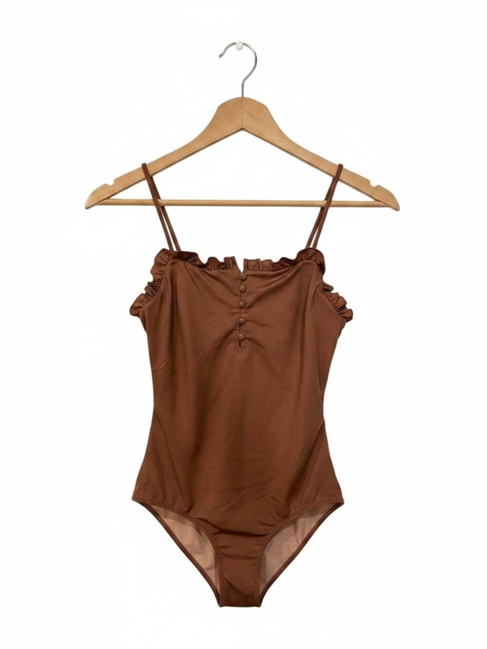 chaser brown one piece swimsuit